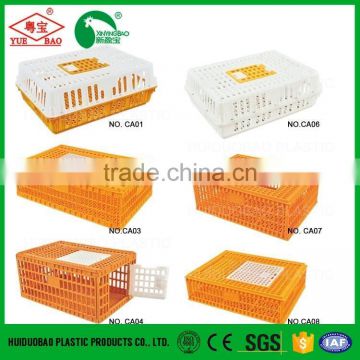 Agriculture farming chicken cage, plastic chicken transport, foldable chicken cage
