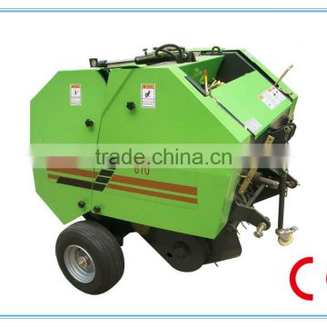 CE approved PTO driven 3 point hitch round baler