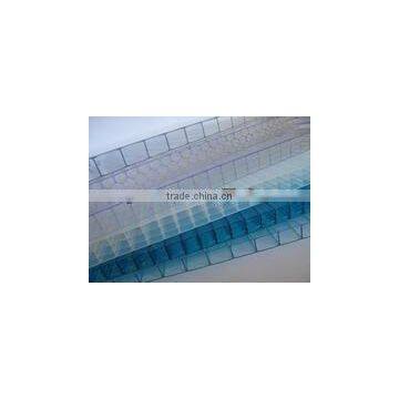 Polycarbonate hollow sheet for greenhouse covering