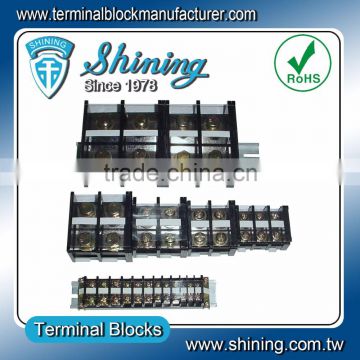 TE-Series Insulated Plastic Assembly 35mm Rail Mount Terminal Block