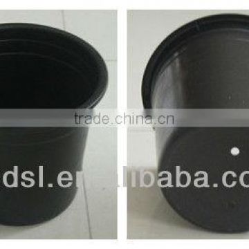 4 gallon round plastic flower pot nursery pots plastic containers