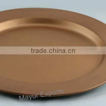 Stainless Steel Color Charger Plate