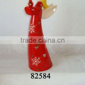 ceramic tea light candle holder wholesale with angel design