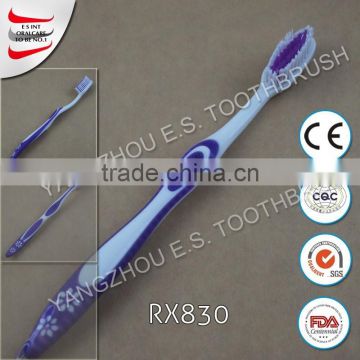 Star Toothbrush Orthodontic With Tongue Cleaner For Adult toothbrush