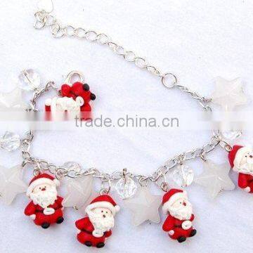 Santa Christmas Fashion Jewelry Bracelet ( santa ice )