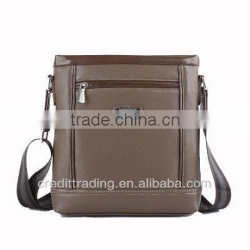 Trendy PU Mens Briefcase/Computer Bag with Outsider Zipper