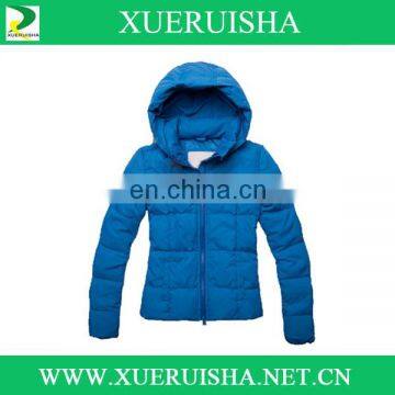 blue color male down jacket for winter outwear jacket