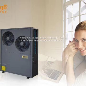 Low temperature heat pump evi air source floor heaint and cooling