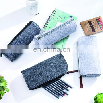 custom printing eco-friendly felt bag pencil cases