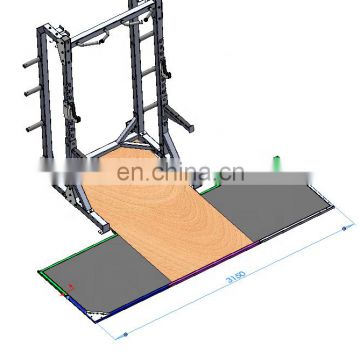Body building  Multi-Functional Home Use Fitness Equipment Weightlifting Simple power squat+weight lifting platform