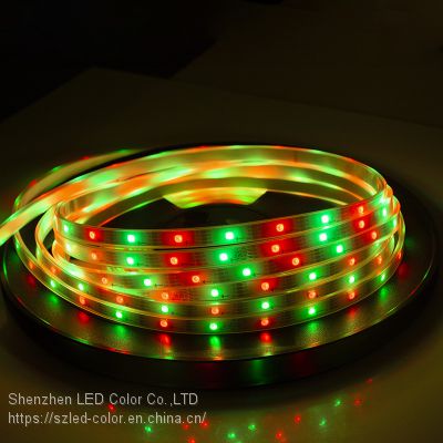 White PCB 5V 5050 LED Light LC8823 waterproof RGB Colorful LED Strip