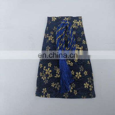 Cherry blossom design novel blue fashion beautiful 15*20 natural fiber beautiful car gear