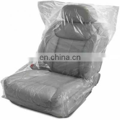 Wholesale price Vehicle Cover Lightweight Transparent Disposable Plastic Car Seat Cover