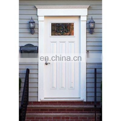 Best Price Front Wood Armored Steel External Modern Entry Pivot Doors With Solid Wood