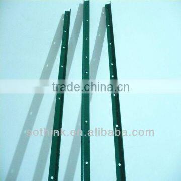 Green powder coated T fence post for sale Amearica market