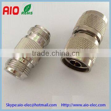 weatherproof double N female to female,double N male to male N type connector adaptor for communication equipment