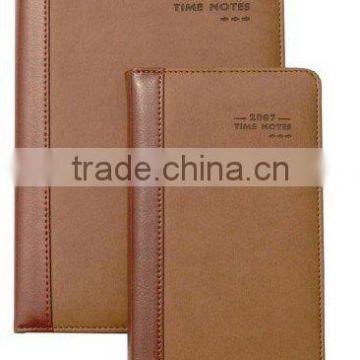 leather notopad.spiral notebook,agenda
