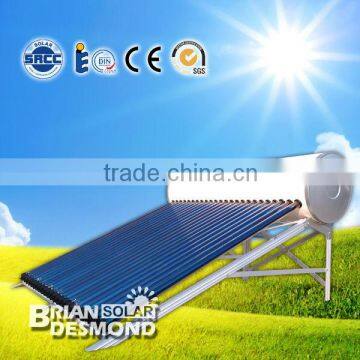 200Liter Compact Pressurized Vacuum Tube Solar Water Heating