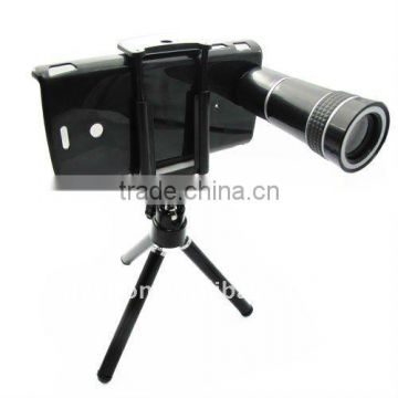 10X Optical Zoom Lens Mobile Phone Camera Telescope for Sony Ericsson Xperia X12 Arc LT15i W/ Triangle Stand Holder