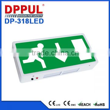 0.8W More Than 3 Hours Discharge Time 6000K LED Emergency Exit Box