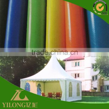 Manufacturer PVC coated polyester recycled tent fabric