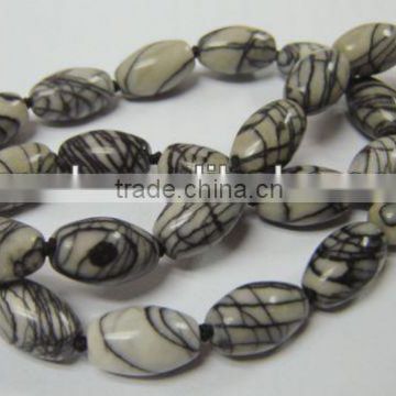 Wholesale high quality necklace website stone rice beads necklace jewelry