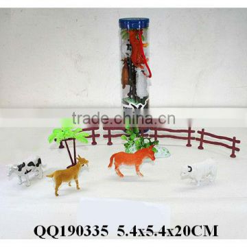 Animal play set, set toy, plastic animal toy