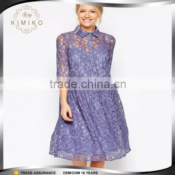 New Design Lace Maternity Dress for Office