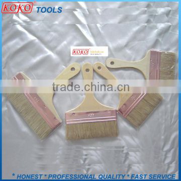 Pure bristles vanished Big wide plywood wooden handle brushes