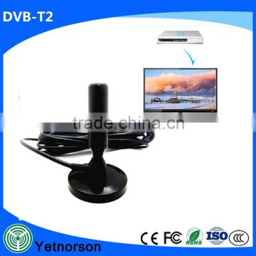 Factory Directly Supply VHF/UHF DVB-T2 Antenna, 5dBi DVB-T2 Antenna, Indoor/Outdoor DVB-T2 Digital TV Antenna