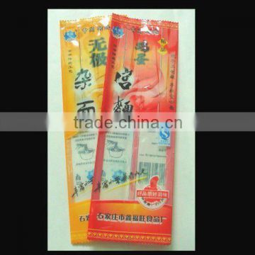 PE/PET laminated promotional delicious noodle packaging bags