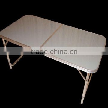 Folding table for outdoor or indoor made of fiberboard/home furniture leisure outdoor