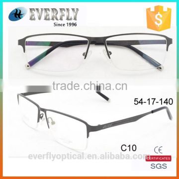 2015 new design for men fashion metal optical frame with CE SGS