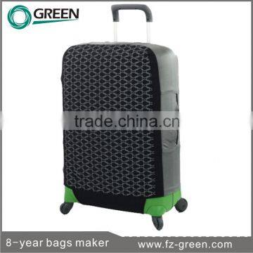 Black luggage waterproof suitcase covers