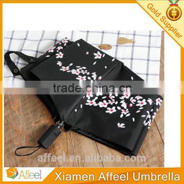 3 fold sakura umbrella