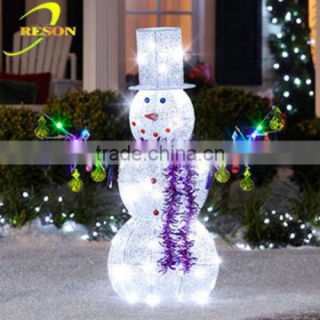 Outdoor christmas decoration x'mas snowman