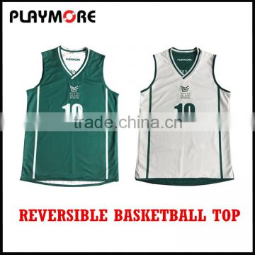 Custom design sublimated basketball jersey