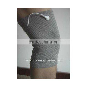 Conductive massage knee for electrotherapy