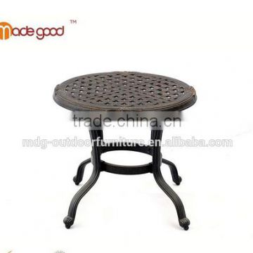 stainless steel table cheap price in hot sale aluminum furniture patio table