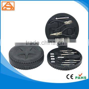 24 pcs auto tire shape hand tools set / Promotion tools set