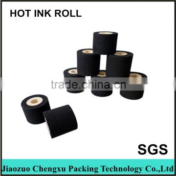 Black Hot Ink Roller Hot Ink Roller Hot Solid Ink Roll For Coding Date In Plastic Packing bags(0086 13569102757)