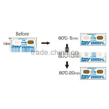 Temperature indicator for dry heat/Time and temperature indicator/Made in Japan