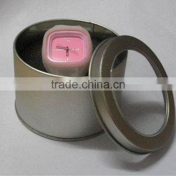 Stainless Steel Tin Box Metal Display Tin Watch Box