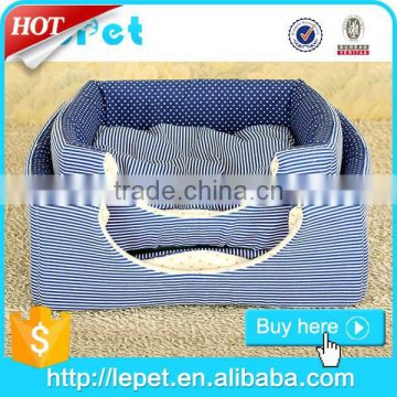 Double-use soft cozy dog bed fabric dog house