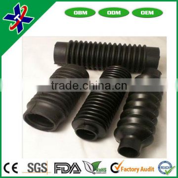 Customized high quality black rubber sleeve,rubber bushing