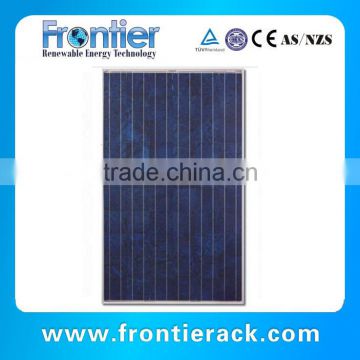 2016 cheap rooftop wind resistant 130w polycrystalline solar panel