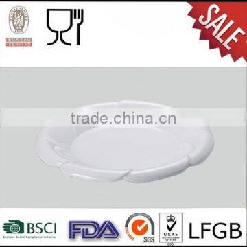 High quality printing wholesale plastic cheap custom melamine plate for dinner