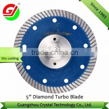 turbo diamond blade for stone/125mm diamond saw blade for granite/marble/diamond tool manufacturer