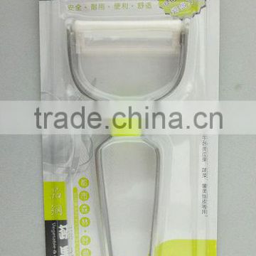 Stainless steel Kitchen Peeler with ceramic blade