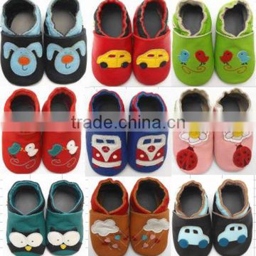 OEM or stocked designs infant shoes,Baby leather shoes,soft sole baby shoes,